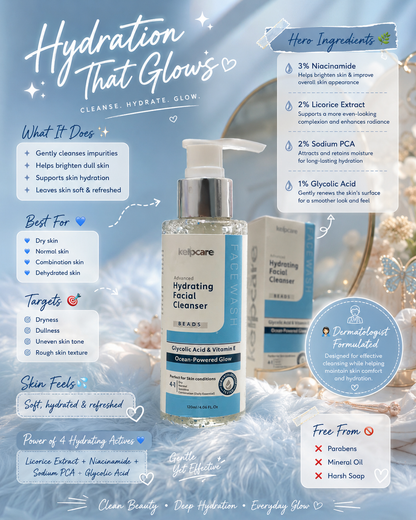 Kelpcare niacinamide face wash